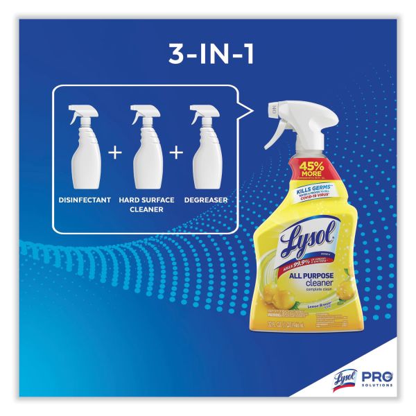 LYSOL All Purpose Cleaner- 32oz-Lemon 11