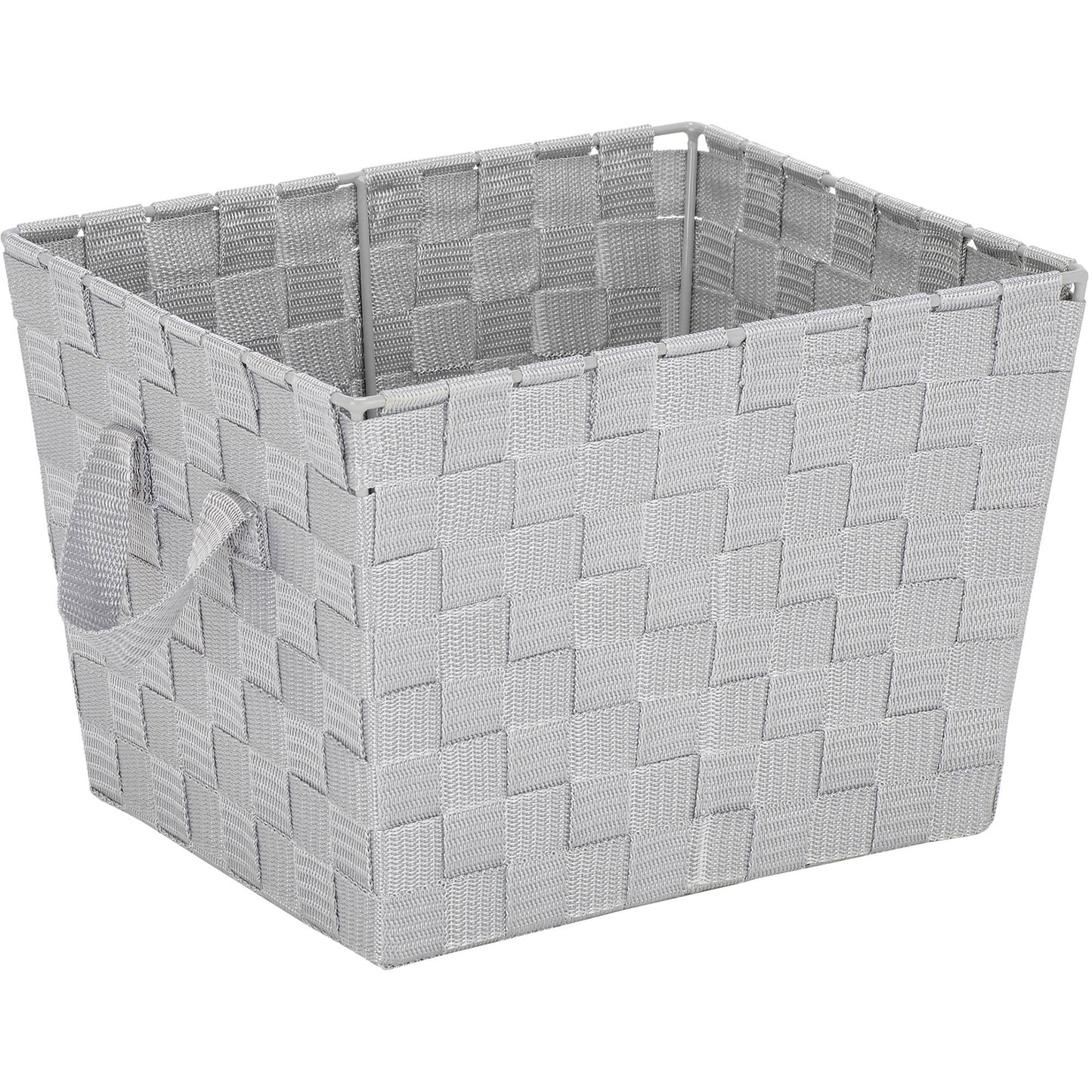 Large Woven Basket Heatergray