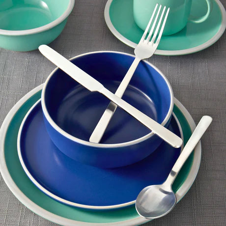 Lola Matte 18/0 Stainless Steel 20 Piece Flatware Set