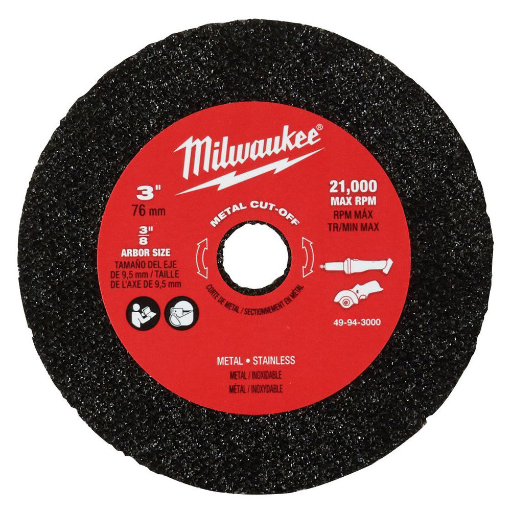 METAL CUTOFF WHL 3"X3/8"