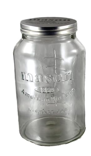 Mason Embossed Cookie Jar 110 oz.
