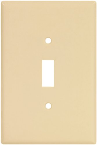 OVERSIZE GANG MIDI SWITCH PLATE IVORY BULK 2