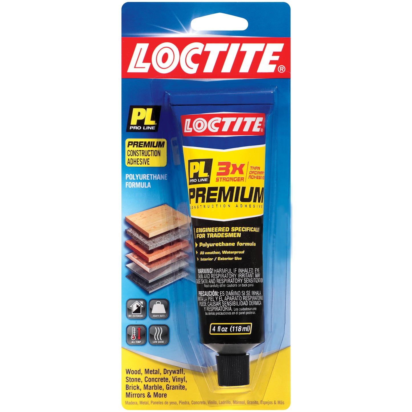PL PREM PU ADHESIVE 4OZ