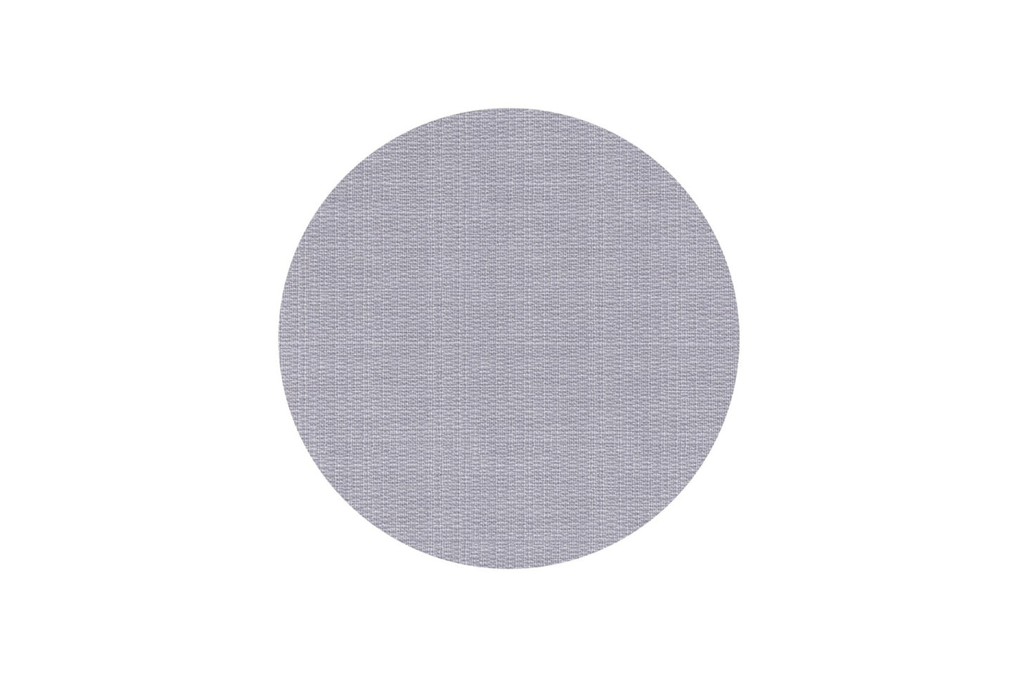 Placemat Tempo Linen Round 15" Natural Gray