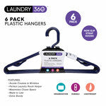Plastic Navy Hanger 1