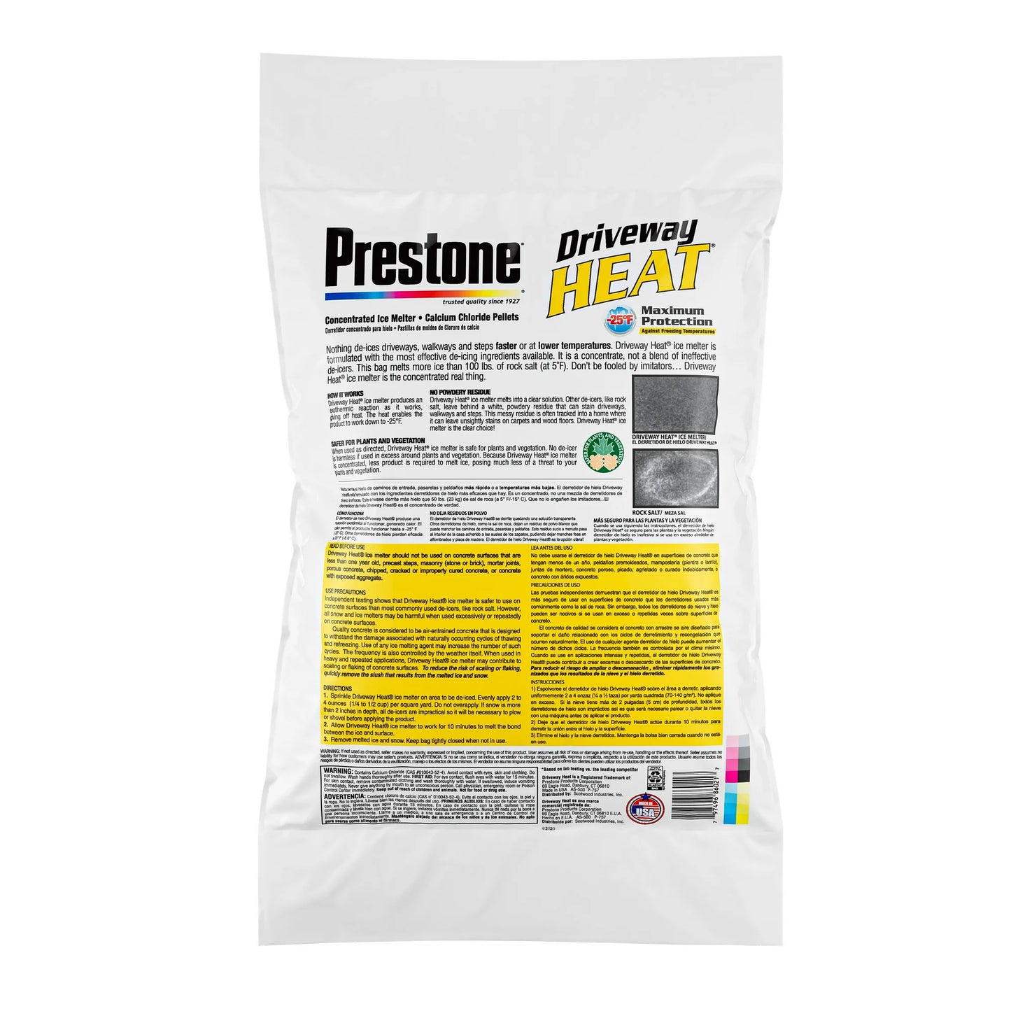 Prestone 20 Lb. Drivewayheat Calcium Ice Melt 3