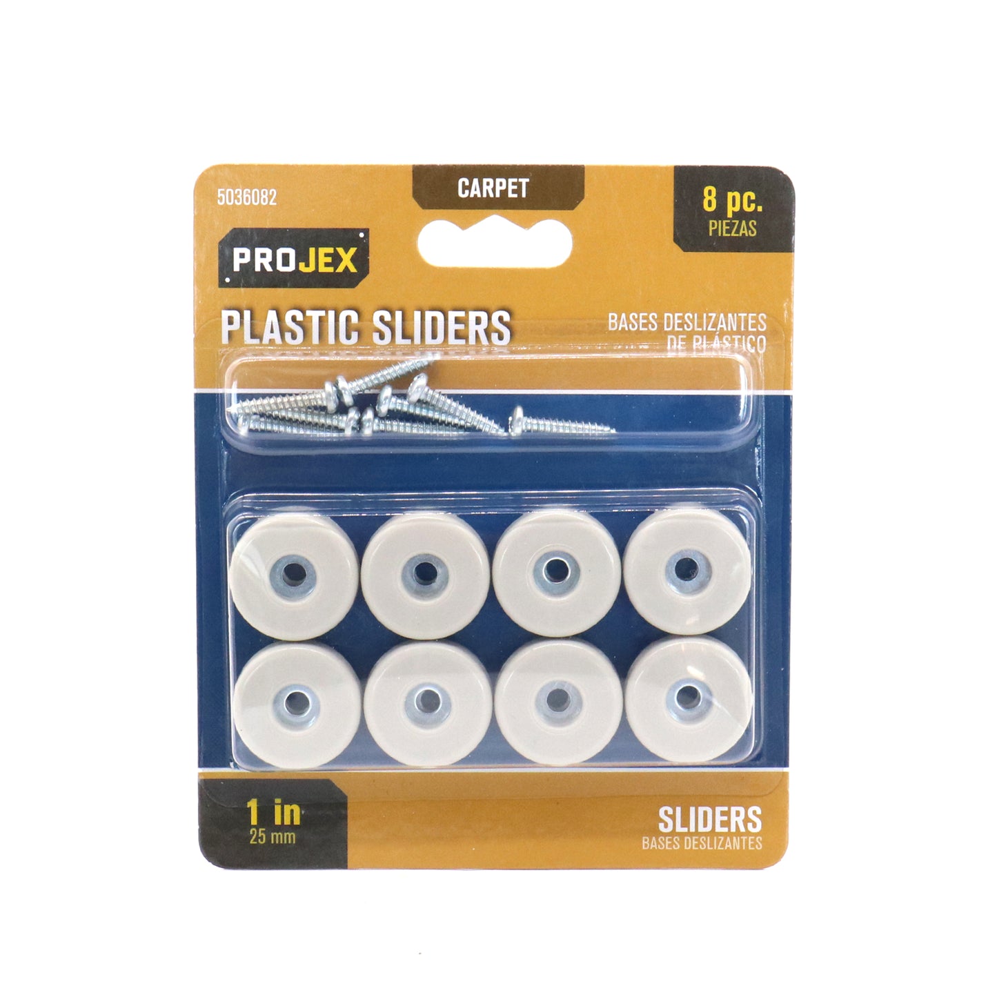 Projex Plastic Sliders 1'' 25mm