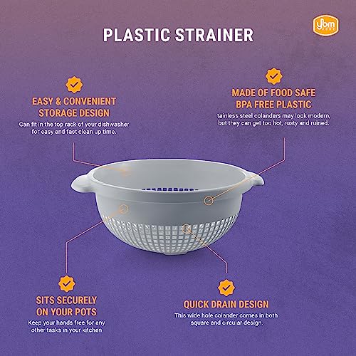 Red Strainer With Handle 3
