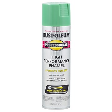 SPRYPAINT SAFTY GRN 15OZ