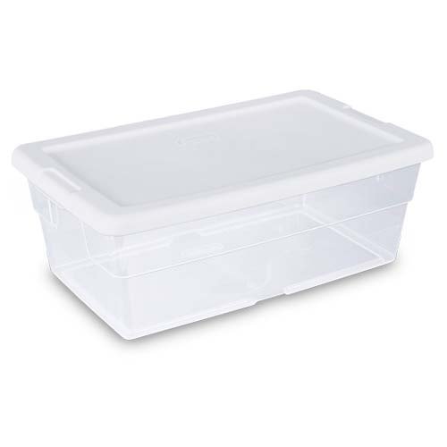 STORAGE CLEAR 6qt 13 x8 1