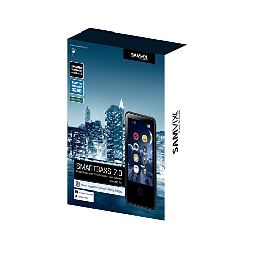 Samvix Smartbass 7.0 MP3 Player 32 GB Black 2