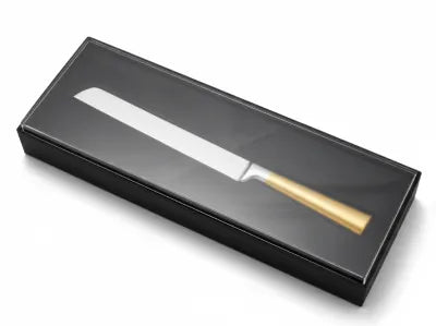 Elygant S''S Knife Gold Handle Non Serrated