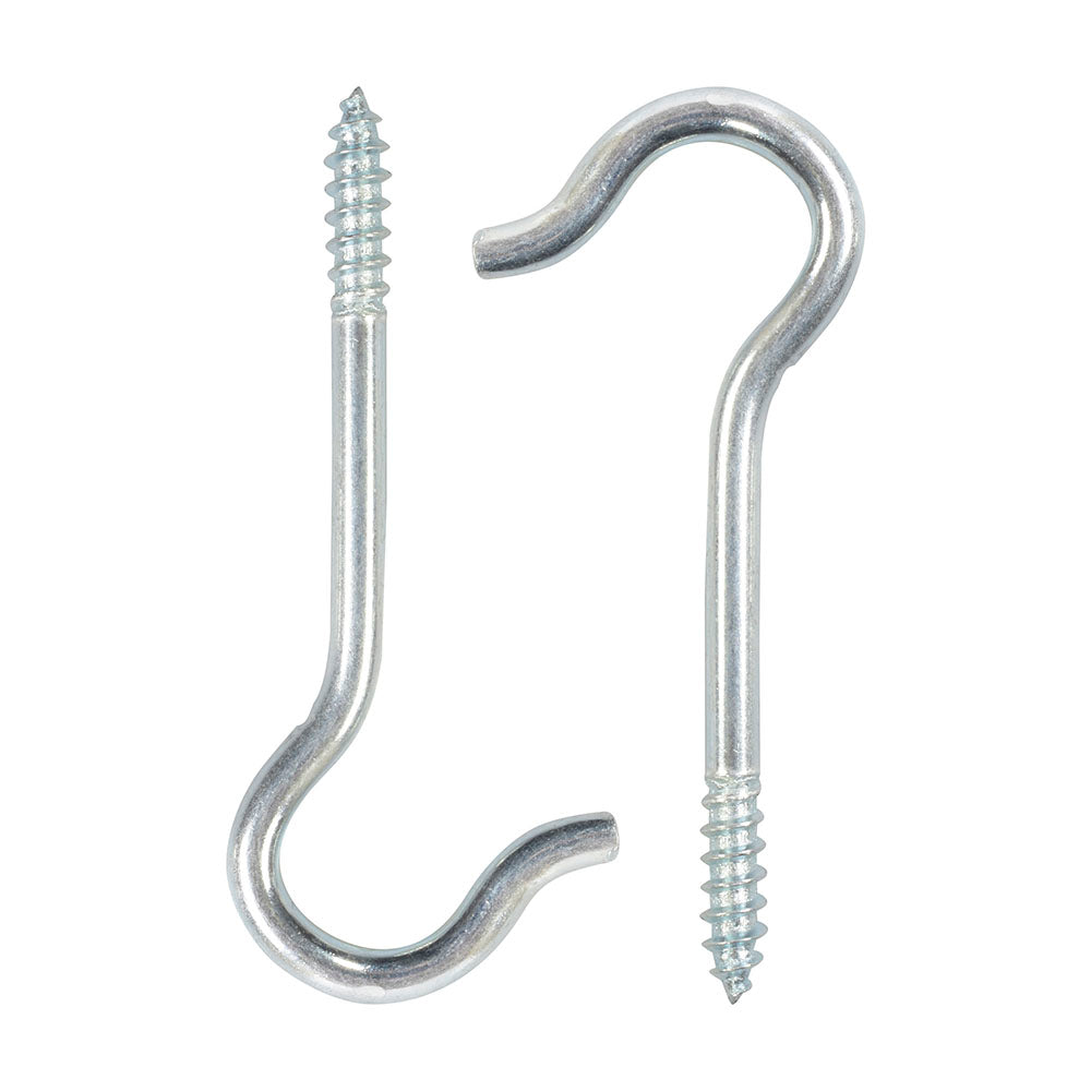 Screw Hooks Zink 8x2-9/16