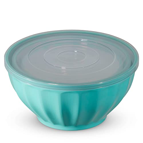 Set of 3 Mixing Bowls Teal