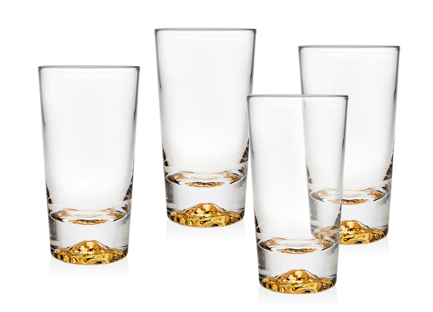 Sierra Gold S/4 4oz Glasses