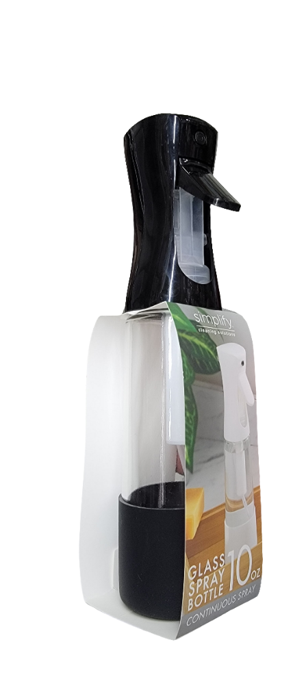 Simplify Glass Spray Bottle 10oz Continuous Spray