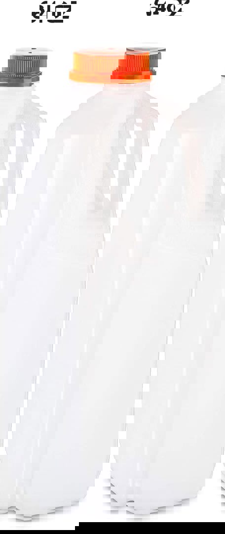 Square Frosted Juice Bottle 64 Oz 1