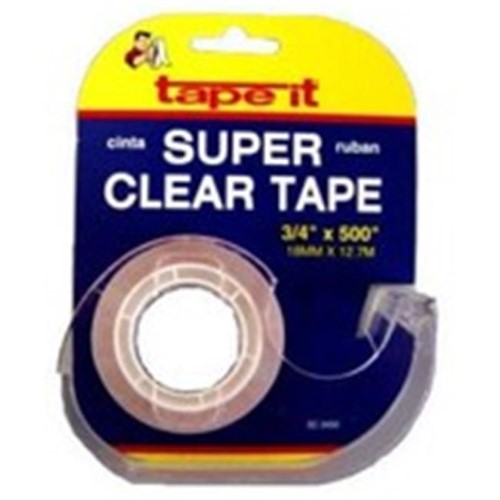 Super Clear Sealing Tape 2'' 45 Yds