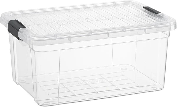 Superio 11 Qt Clear & Sleek Storage Bins 6