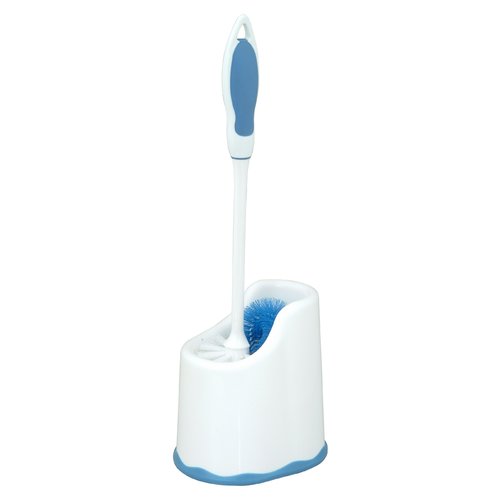 Superio Toilet Brush Set White
