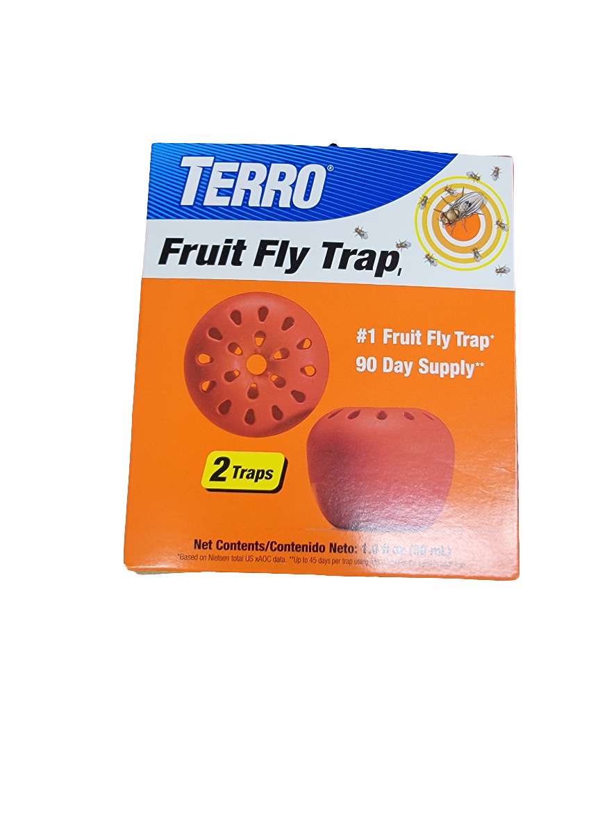TERRO FRUIT FLY TRAP 2PK 2