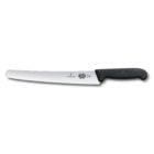Victorinox - Fibrox Pro Bread Knife, Serrated, Round Tip, 10.25 ", Black