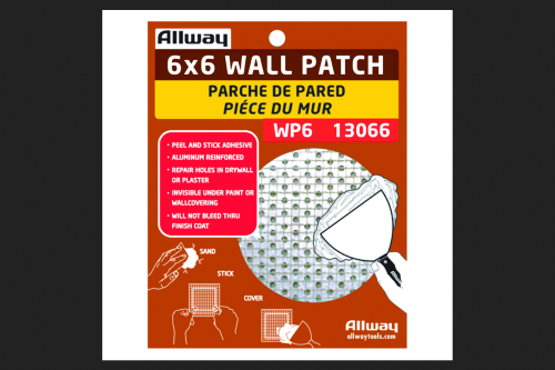 WALL PATCH 6"x6" - 1/CARD