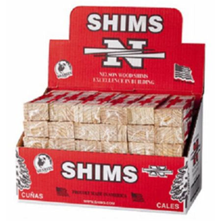 WOOD SHIMS 8" 12PK 1