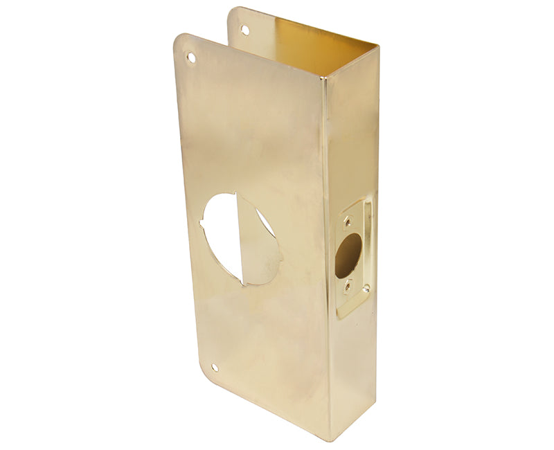 WRAP AROUND PLATE 2-1/8" HOLE/ 4"X9"/ 2-3/8" BACKS