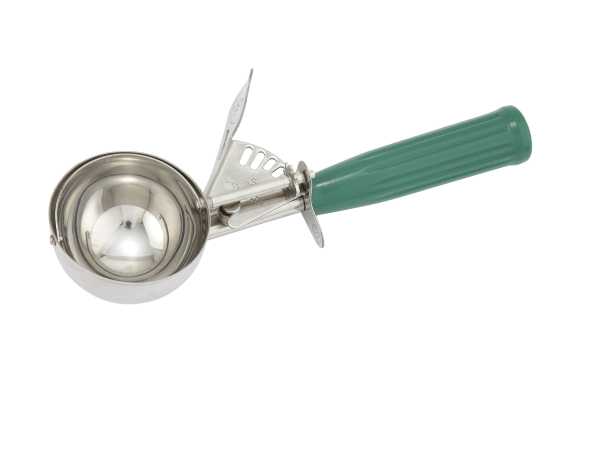 Winco Ice Cream Scoop - Green 2.5"