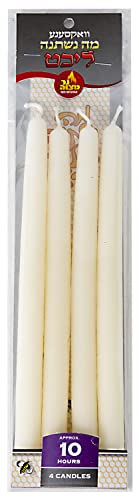 beeswax seder candles 10hours 5