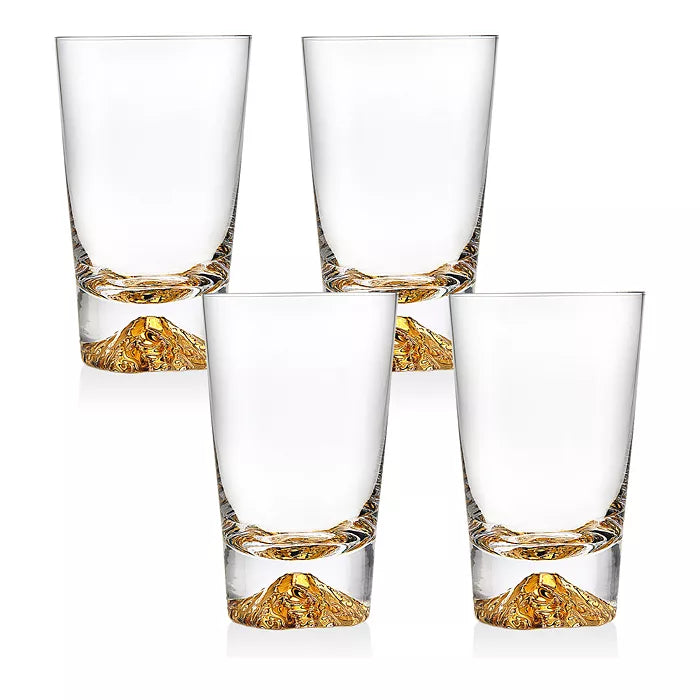 Sierra Gold Novo S/4 12oz Glasses
