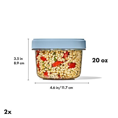Oxo Good Grips Twist Stack 20-oz. Container, Set of 2