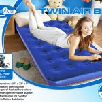 AIR BED-TWIN SIZE W/AIR PUMP