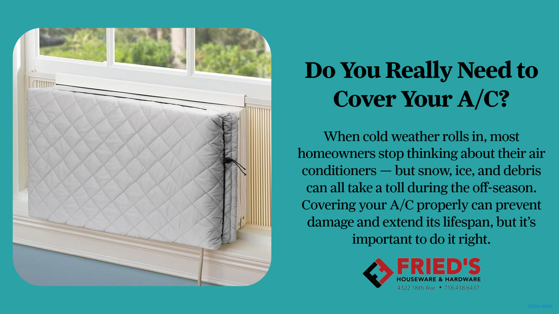 Should You Cover Your Air Conditioner in Winter? Here’s What Experts Say