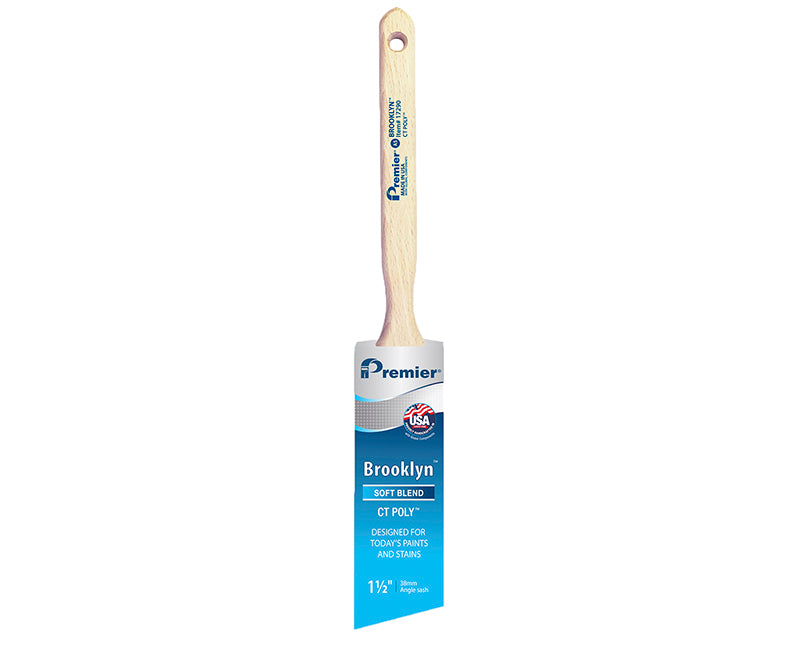 1-1/2" Brooklyn Angle Sash Poly Brush