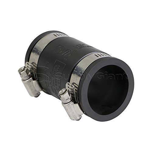 1-1/4'' X 1-1/4'' Rubber Coupling 3