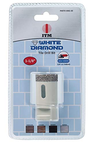 1-1/8" White Diamond Hole Saw 1