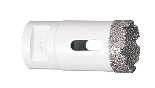 1-1/8" White Diamond Hole Saw 2