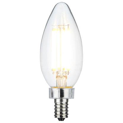 Satco Led chandlier Bulb 8 Wt 75 Wt 4000K