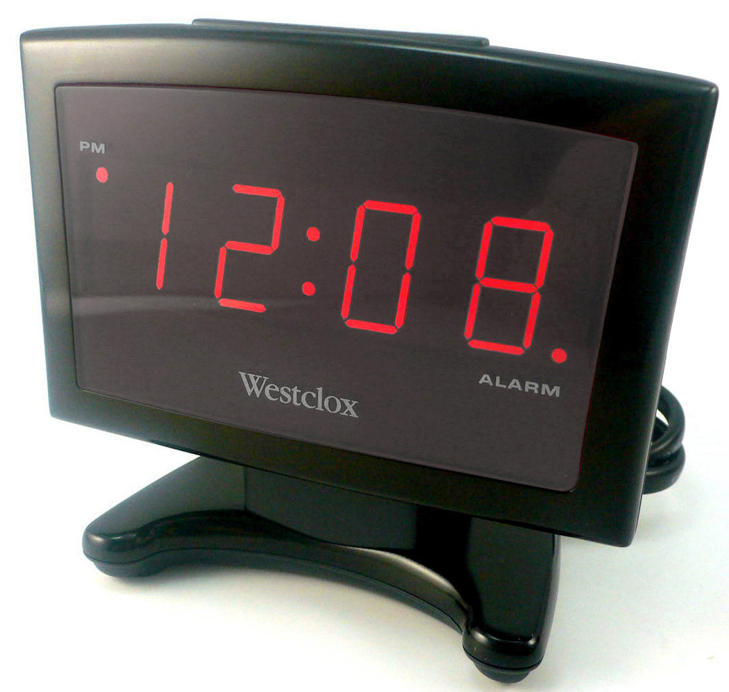 ALARM CLOCK-PLASMA 0.9 LED- w/PLUG