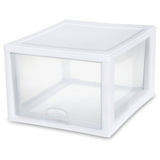 DRAWER-27qt-WHITE-FRAMED