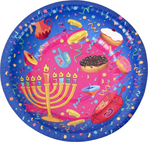 10PK Chanukah Soup Plates 1