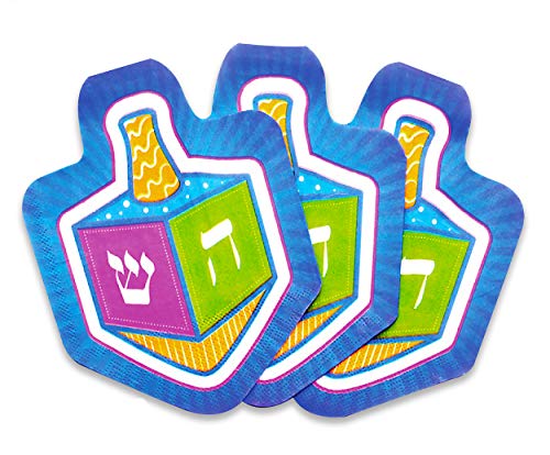 10PK Dreidel Shaped NaPKins 1