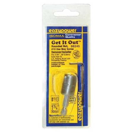 #10 ONE WAY SCREW REMOVER CARDED