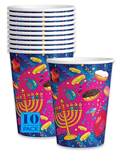 10pk paper cups 9oz. 1