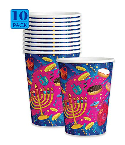 10pk paper cups 9oz. 2