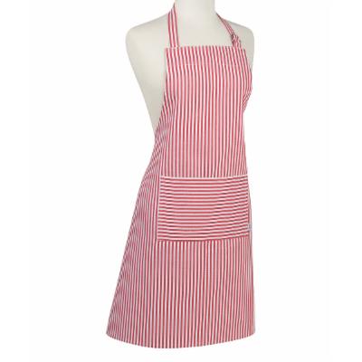 Apron Red Stirpe