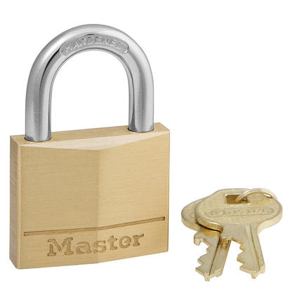 MASTER PADLOCK-BRASS-1.9/16"