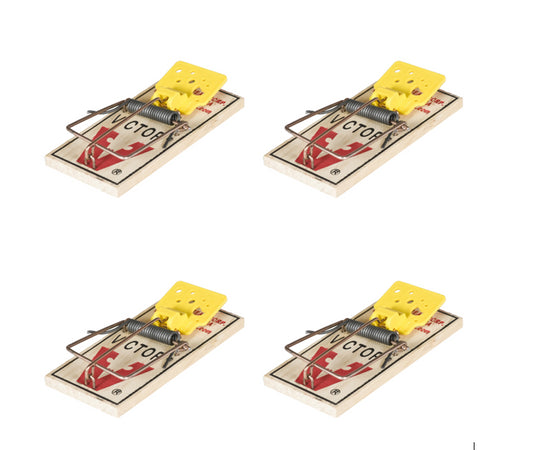 VICTOR MOUSE TRAP-WOOD-BAITED